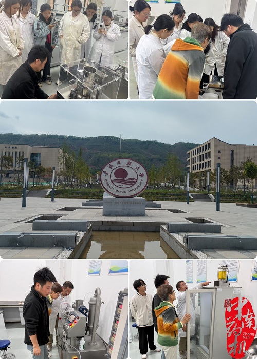 校外生产企业专家现场验收——我厂工程师赴青海民族大学、信阳师范大学开展设备调试培训